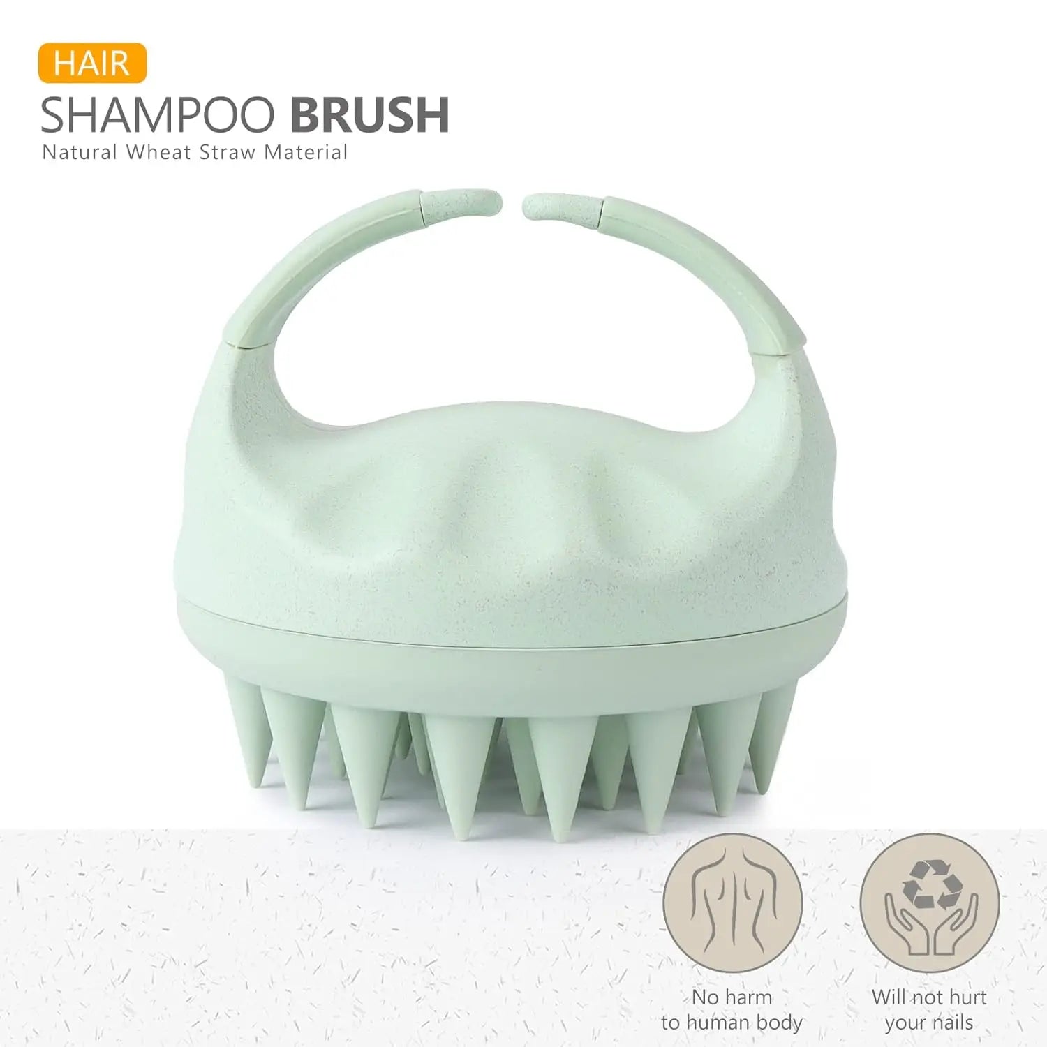 Scalp Massage Brush – Deep Clean, Stop Itching & Boost Hair Growth
