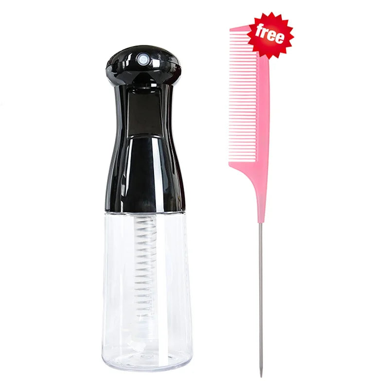 2-in-1 Spray Hair Brush — Detangling Comb with Water Mist & Scalp Massage