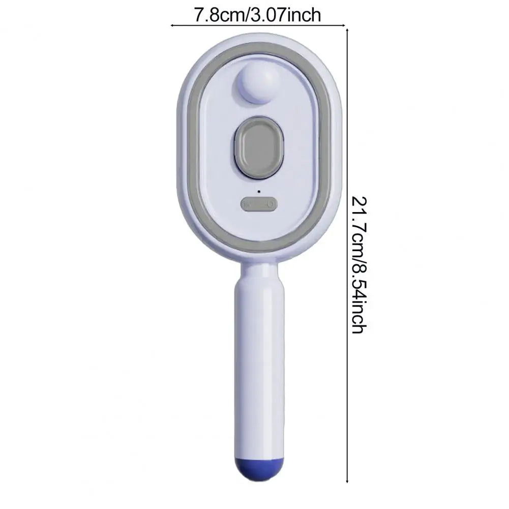 Electric Steam Hair Brush with Water Spray Reduce Frizz Anti-Static Misting Hairbrush Cordless Fluffy Hair Detangling Brush