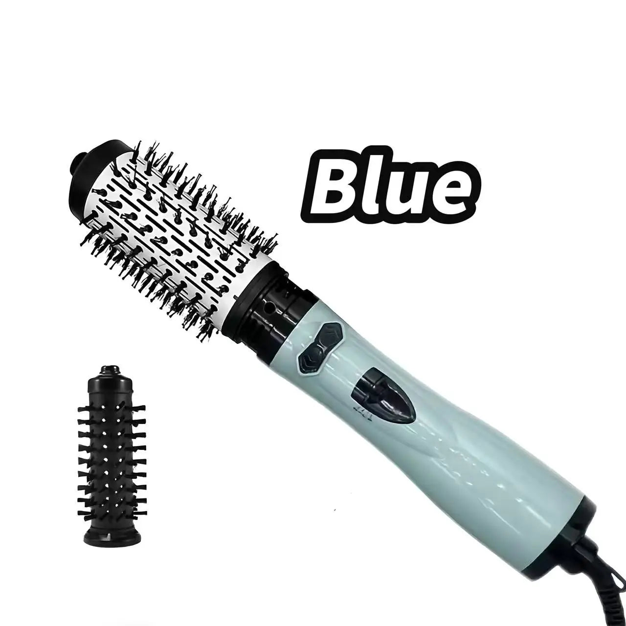 2-in-1 Hot Air Brush & Curling Wand — Salon-Quality Blowout at Home