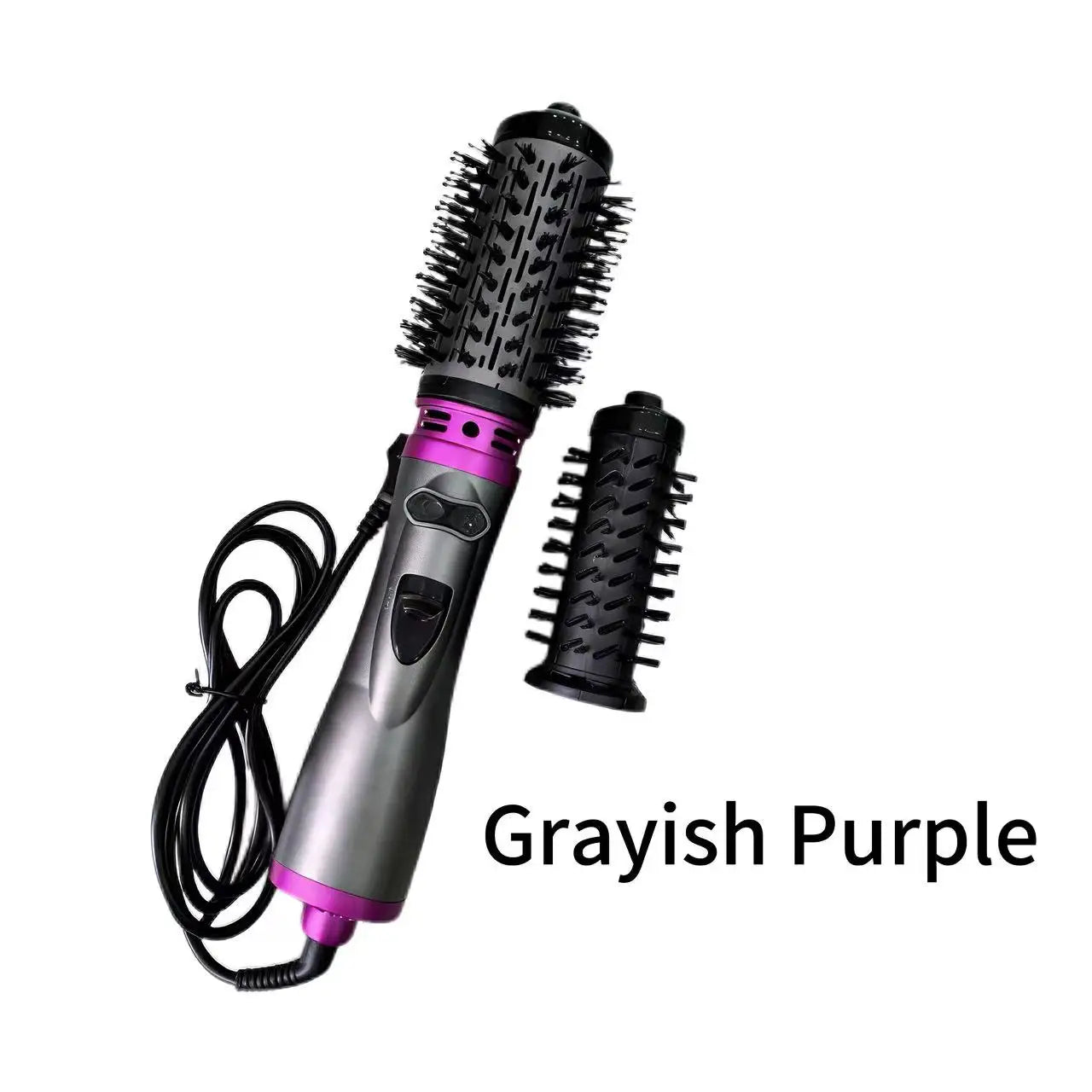 2-in-1 Hot Air Brush & Curling Wand — Salon-Quality Blowout at Home