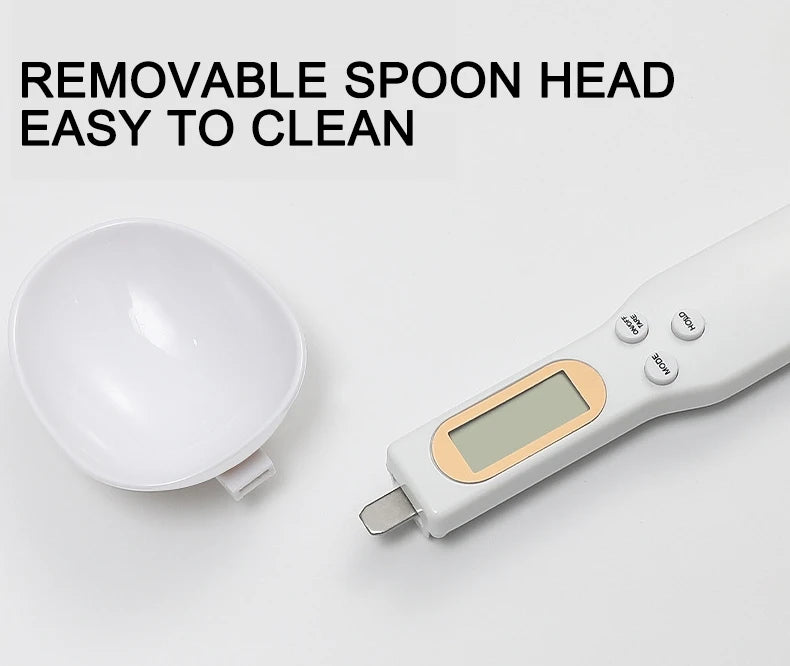 Digital Kitchen Scale Spoon – Precise Measuring for Coffee, Baking & Cooking