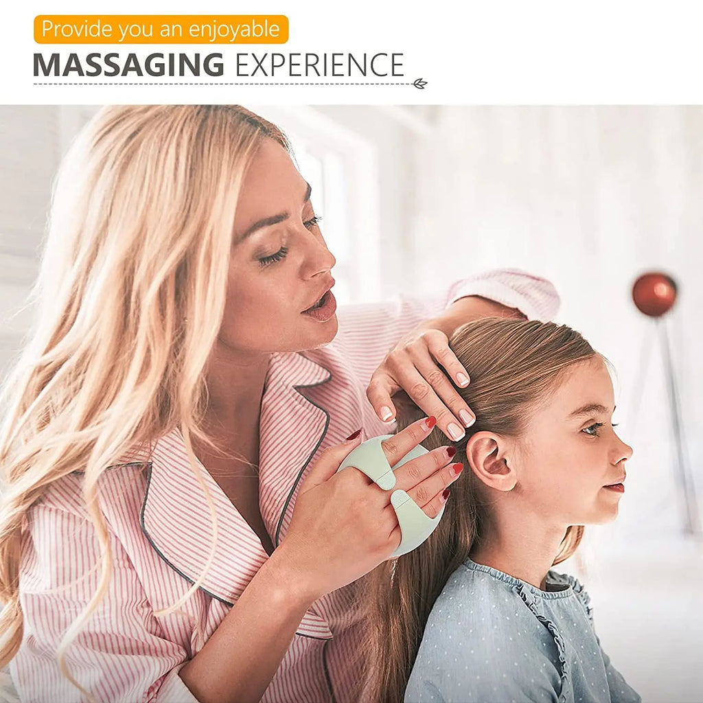 Scalp Massage Brush – Deep Clean, Stop Itching & Boost Hair Growth