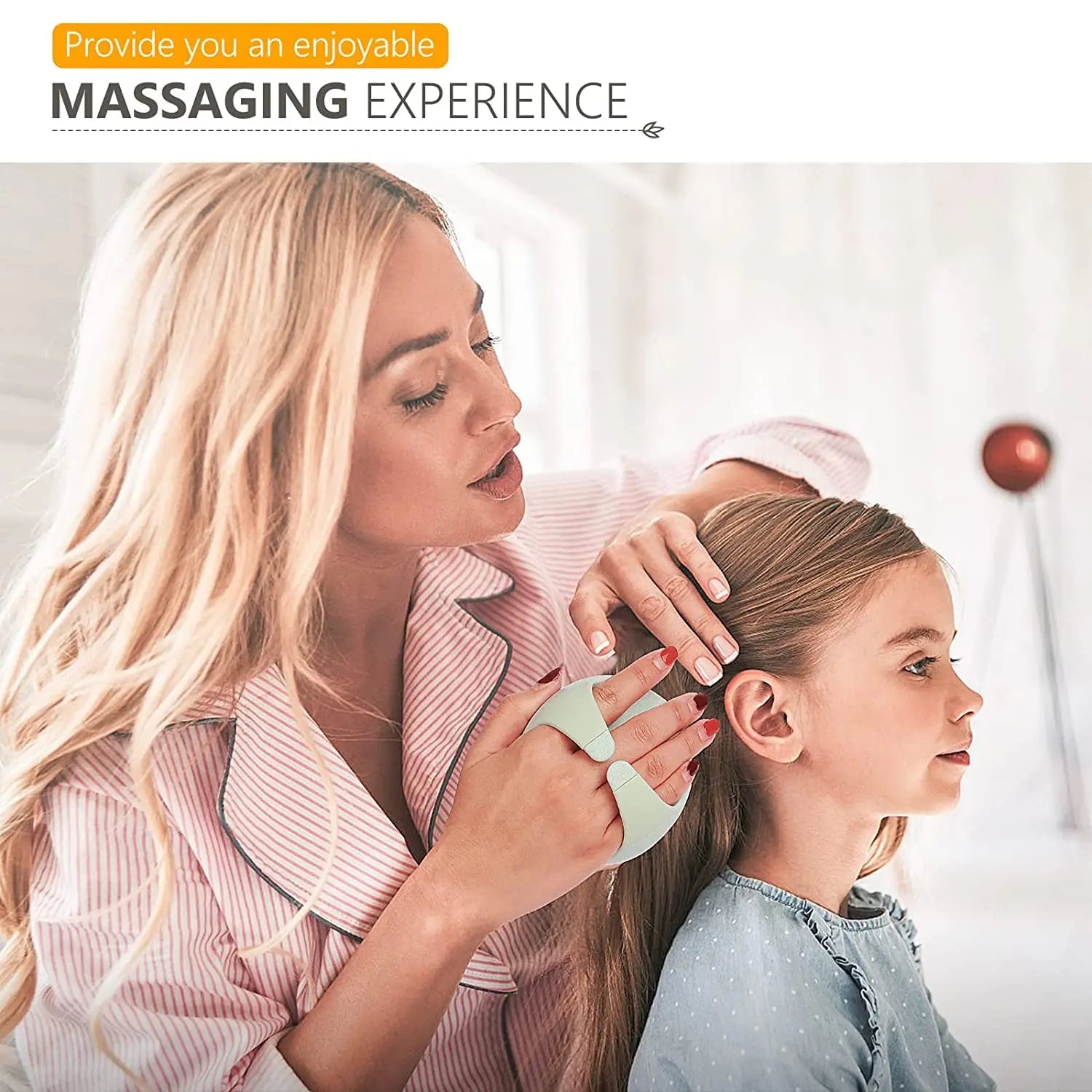 Scalp Massage Brush – Deep Clean, Stop Itching & Boost Hair Growth