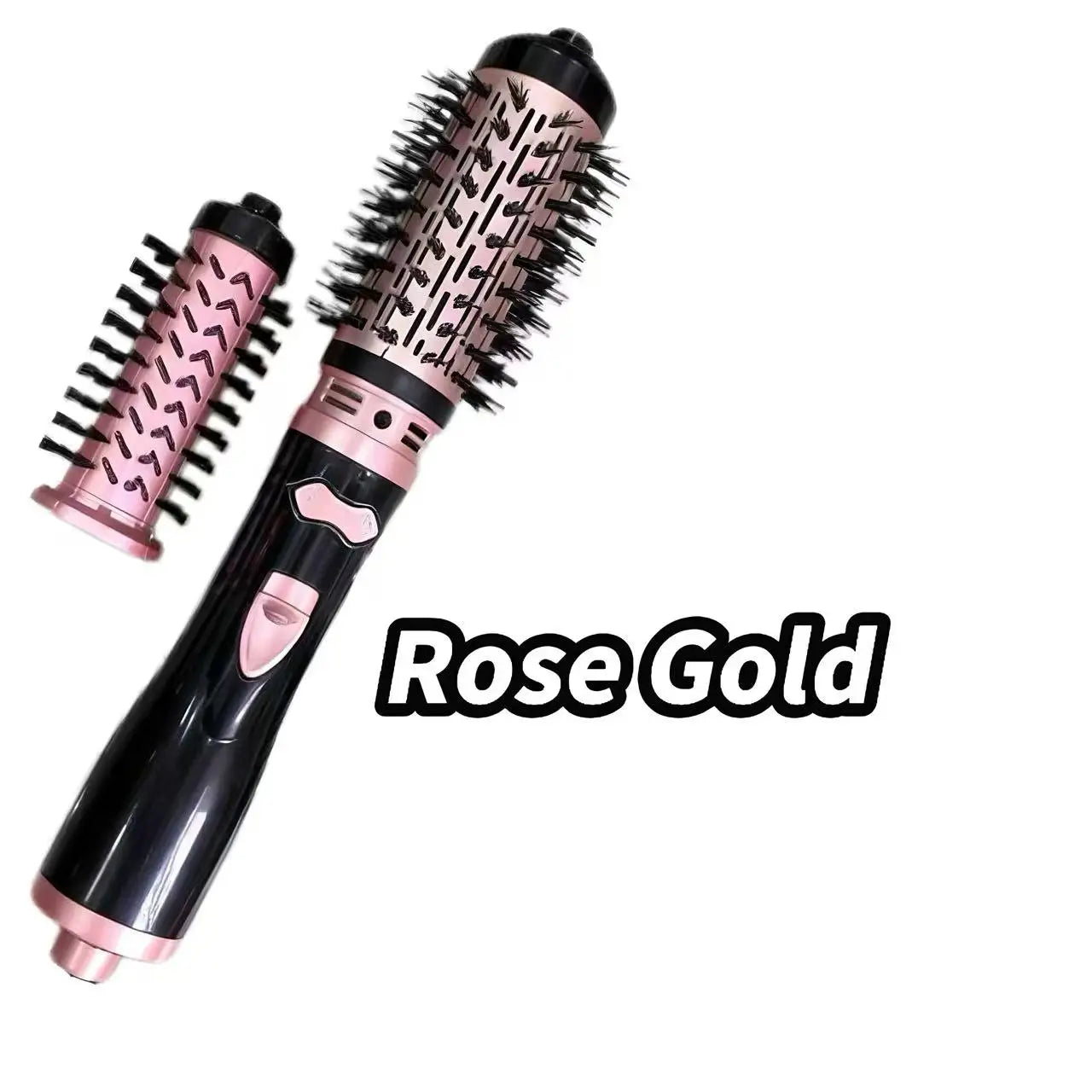 2-in-1 Hot Air Brush & Curling Wand — Salon-Quality Blowout at Home